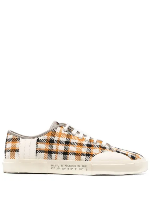 Bally кеды в клетку