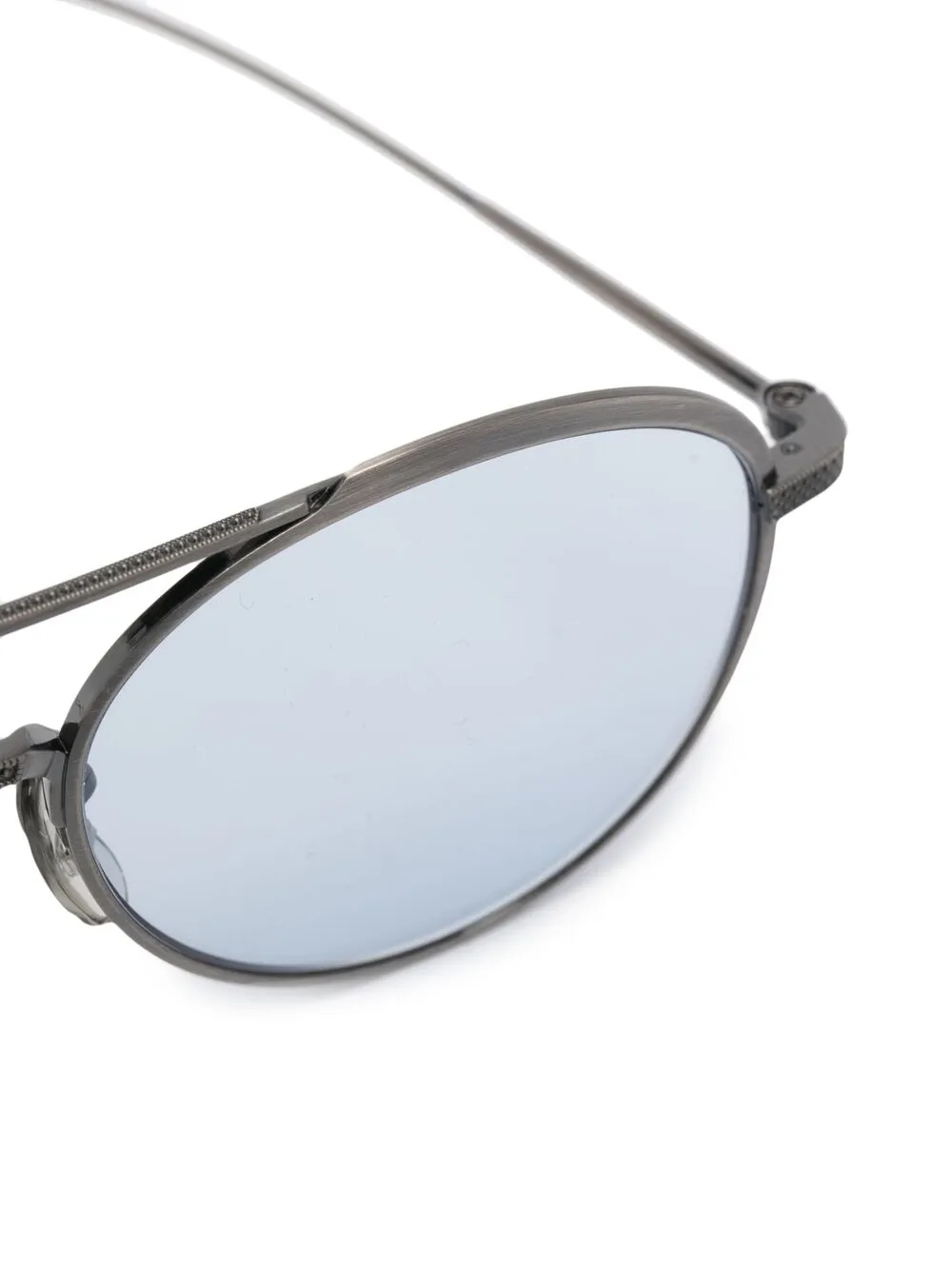 фото Oliver peoples очки tk-2 в круглой оправе