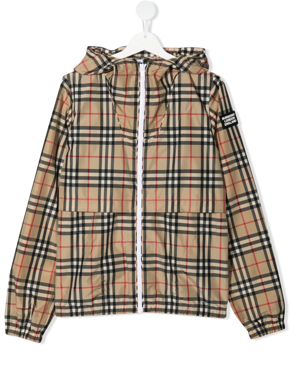 фото Burberry kids куртка в клетку vintage check