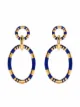 Image 1 of Aurelie Bidermann Positiano double-hoop earrings