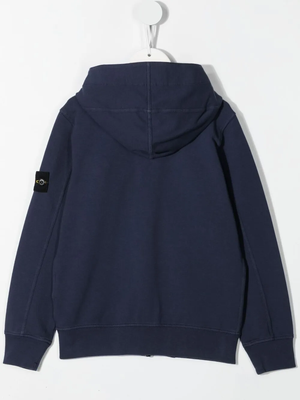 фото Stone island junior худи на молнии с логотипом
