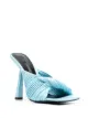 Image 2 of Versace twist-detail open-toe mules