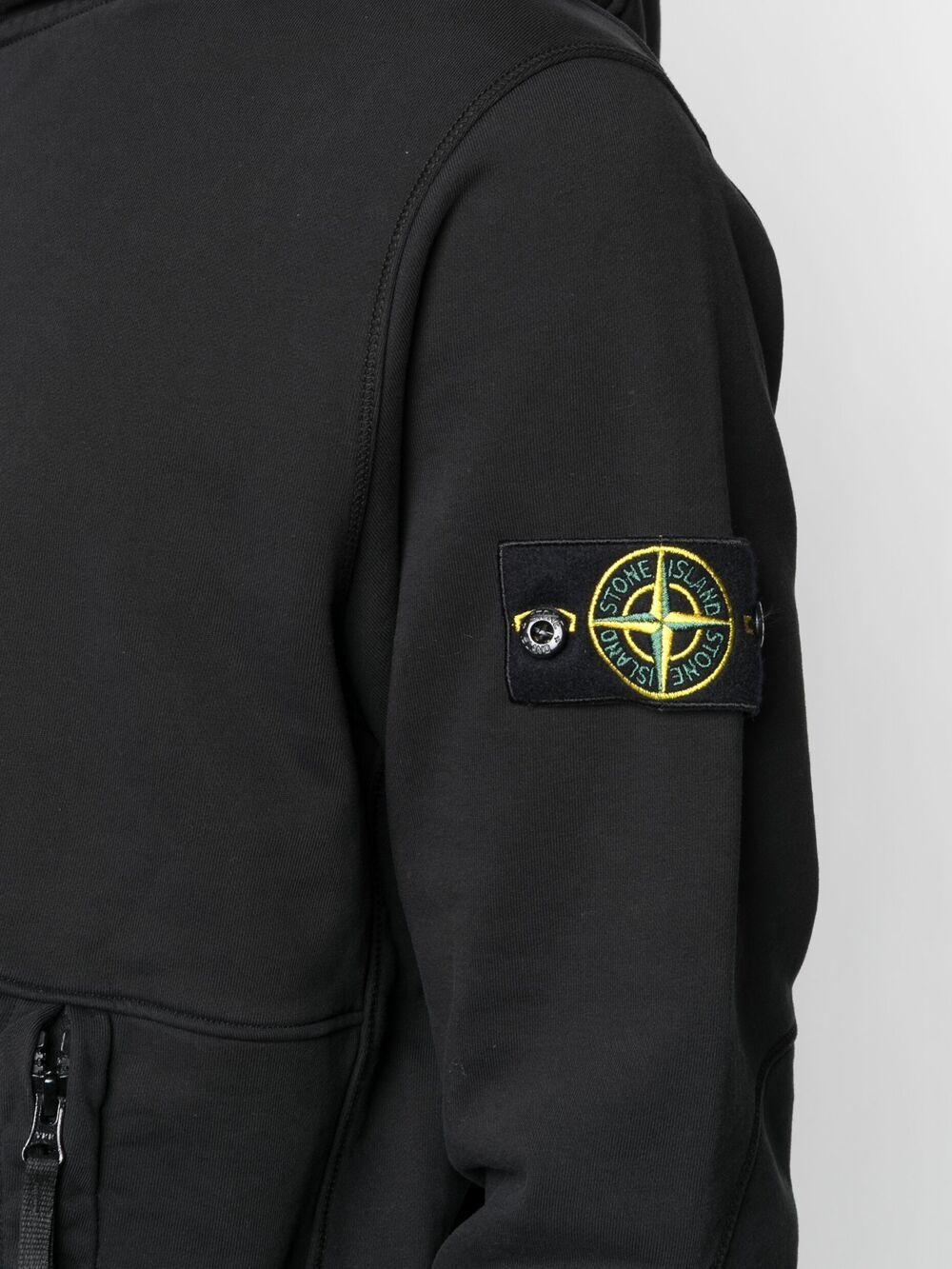 фото Stone island худи с нашивкой-логотипом