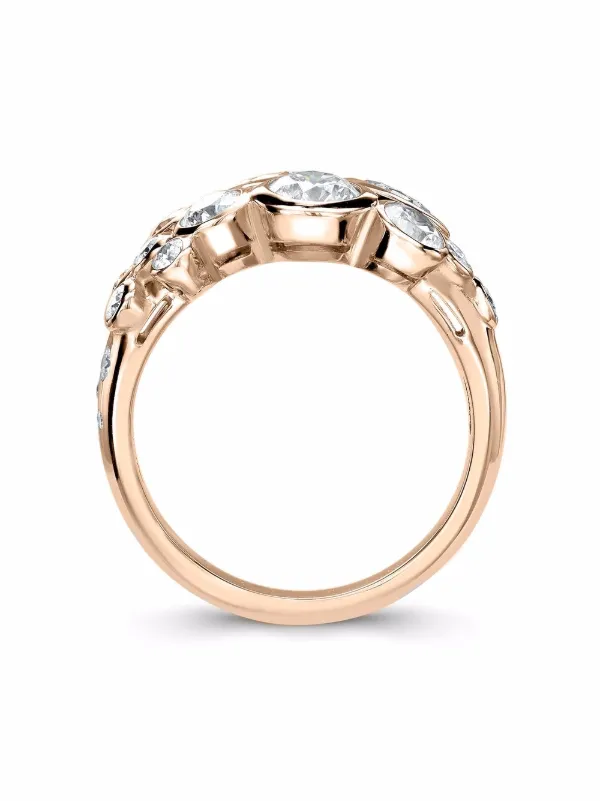 rose gold diamond dress ring 18-Karat-Roségold-Diamant-Kleiderring SB00014RAR main image 1