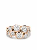 Pragnell 18kt rose gold Bubbles diamond dress ring - Pink