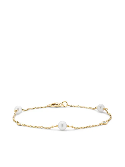 Bracelet Sundance en 18ct orné de perles et diamants - Pragnell - Modalova