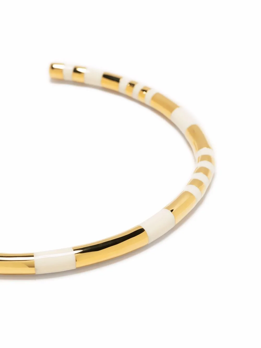  Aurelie Bidermann Positano Rigid Necklace - Gold 
