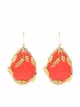 Image 1 of Aurelie Bidermann leafy teardrop earrings