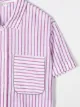 Brunello Cucinelli Kids short-sleeve linen-blend shirt