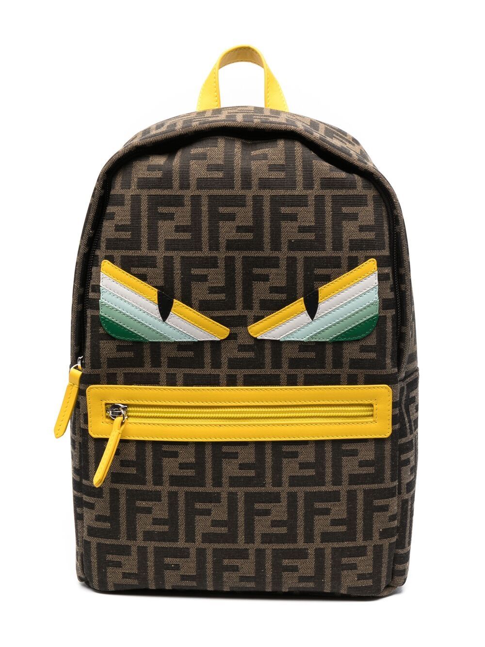 FENDI RAINBOW EYES FF-LOGO BACKPACK