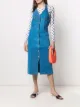 Image 2 of Marine Serre moon-print denim dress