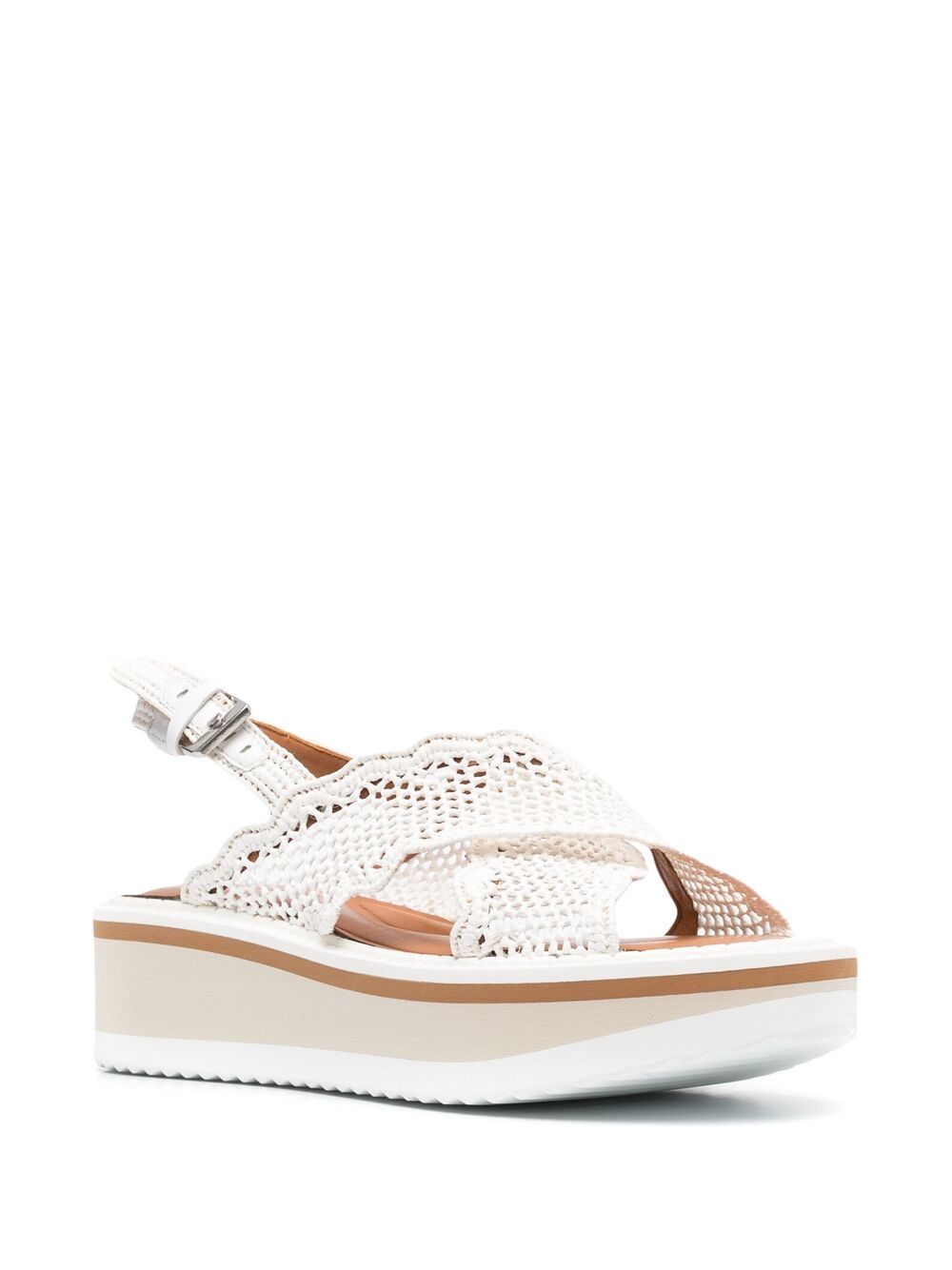 фото Clergerie macramé strap sandals