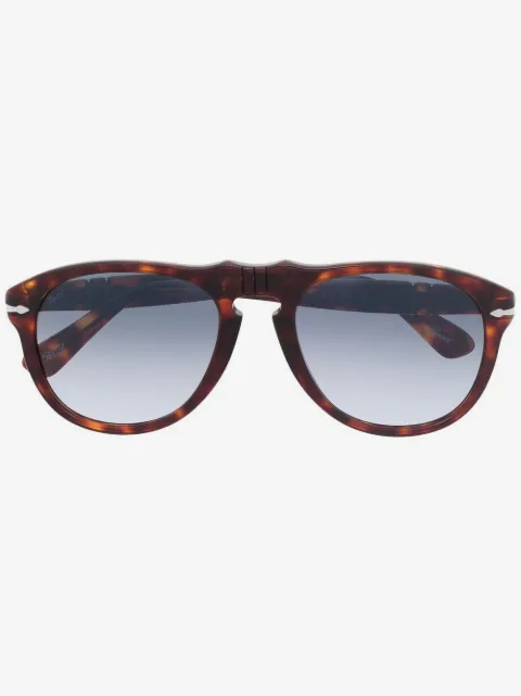 Persol Pilotenbrille in Schildpattoptik