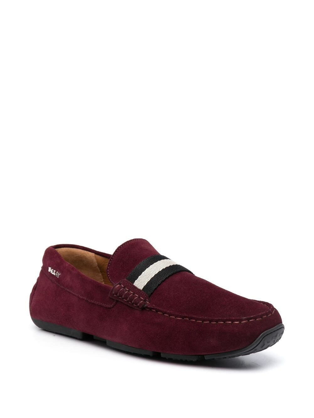 Bally Pearce suède loafers - Rood