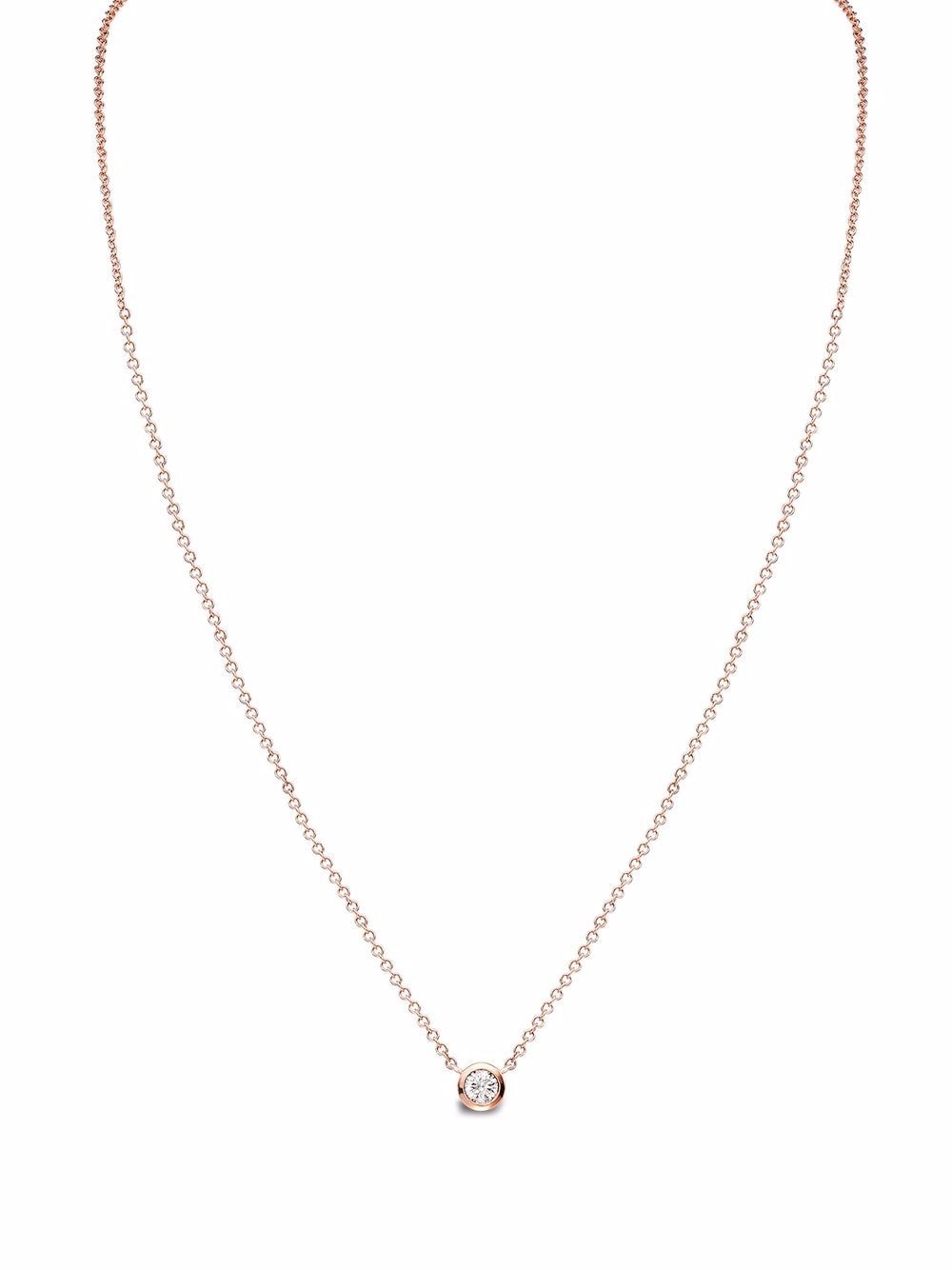 Image 2 of Pragnell 18kt rose gold Sundance diamond necklace