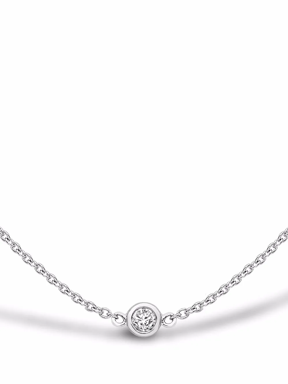 18kt white gold Sundance diamond necklace