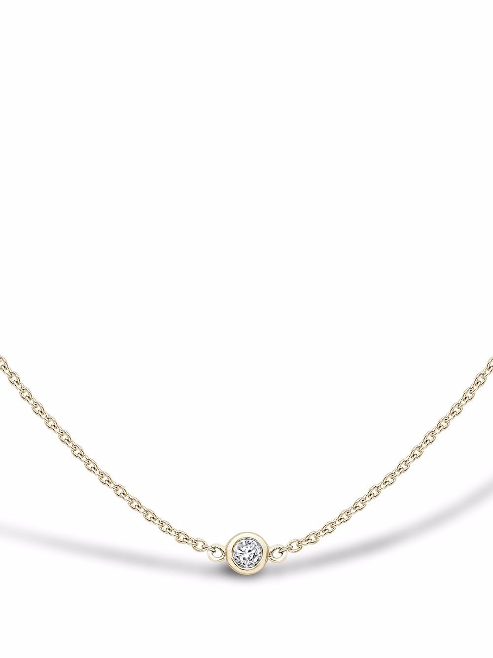 18kt yellow gold Sundance diamond necklace