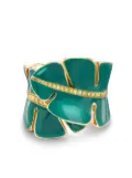 Pragnell 18kt yellow gold Wildflower Wild Strawberry diamond ring