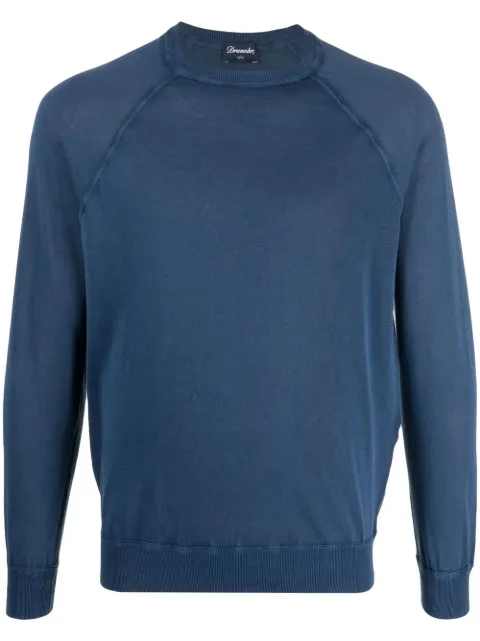 Drumohr raglan-sleeve jumper