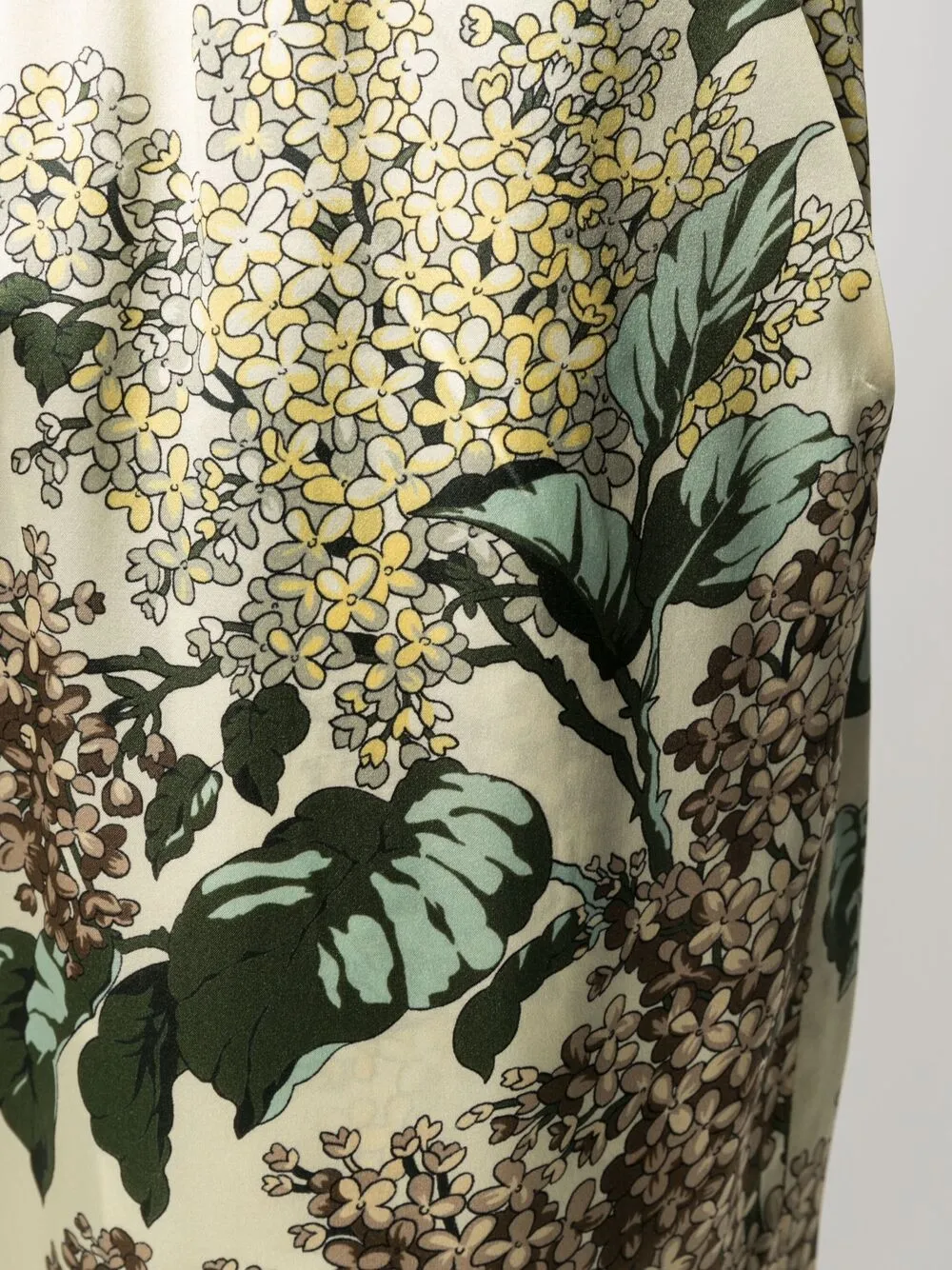 фото Mouty прямые брюки с принтом