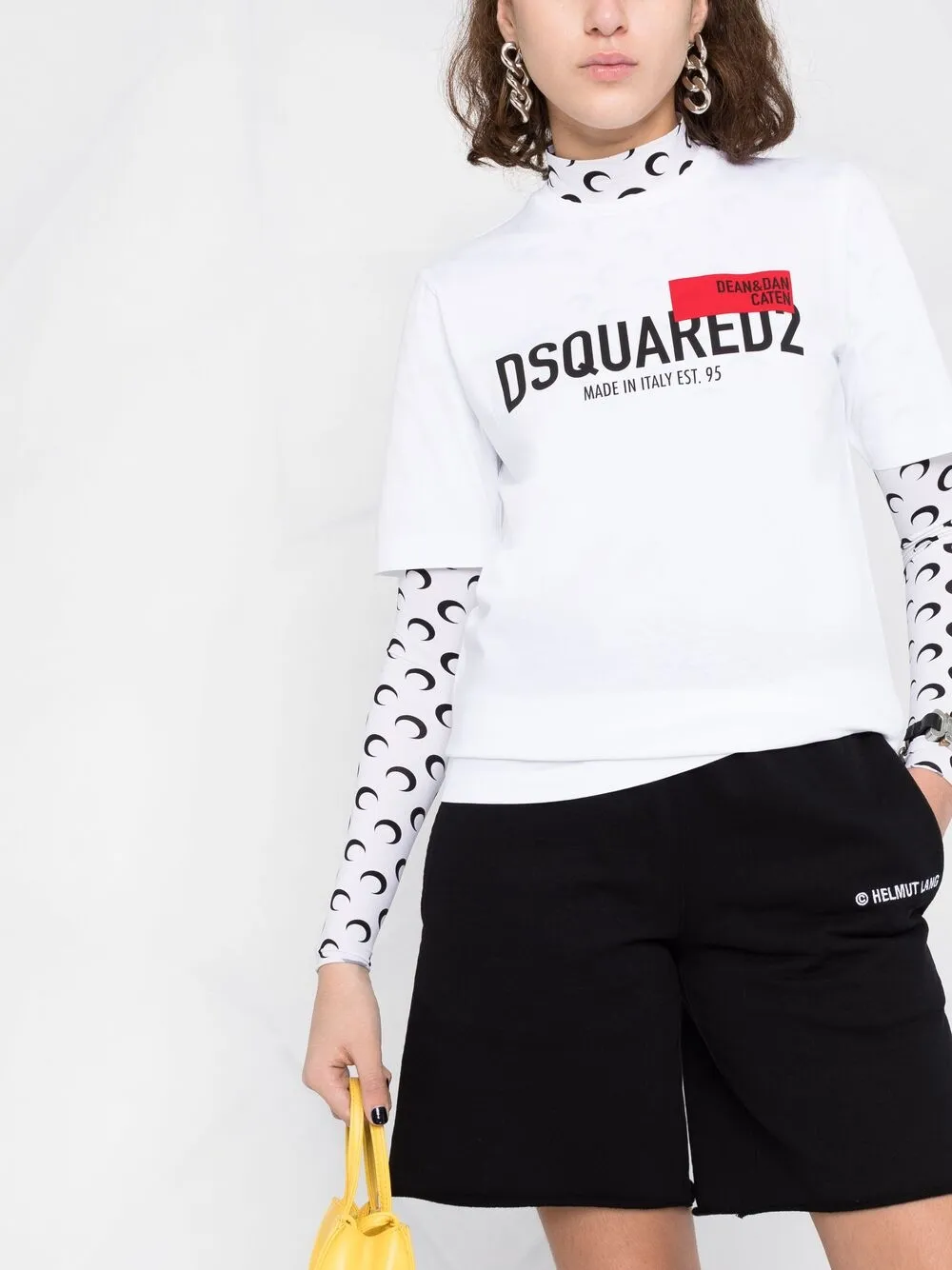 фото Dsquared2 футболка с логотипом