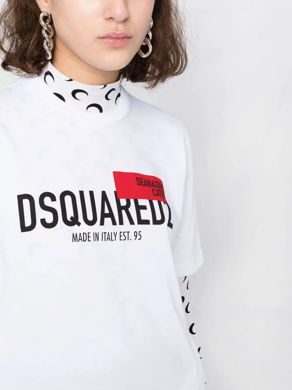 фото Dsquared2 футболка с логотипом