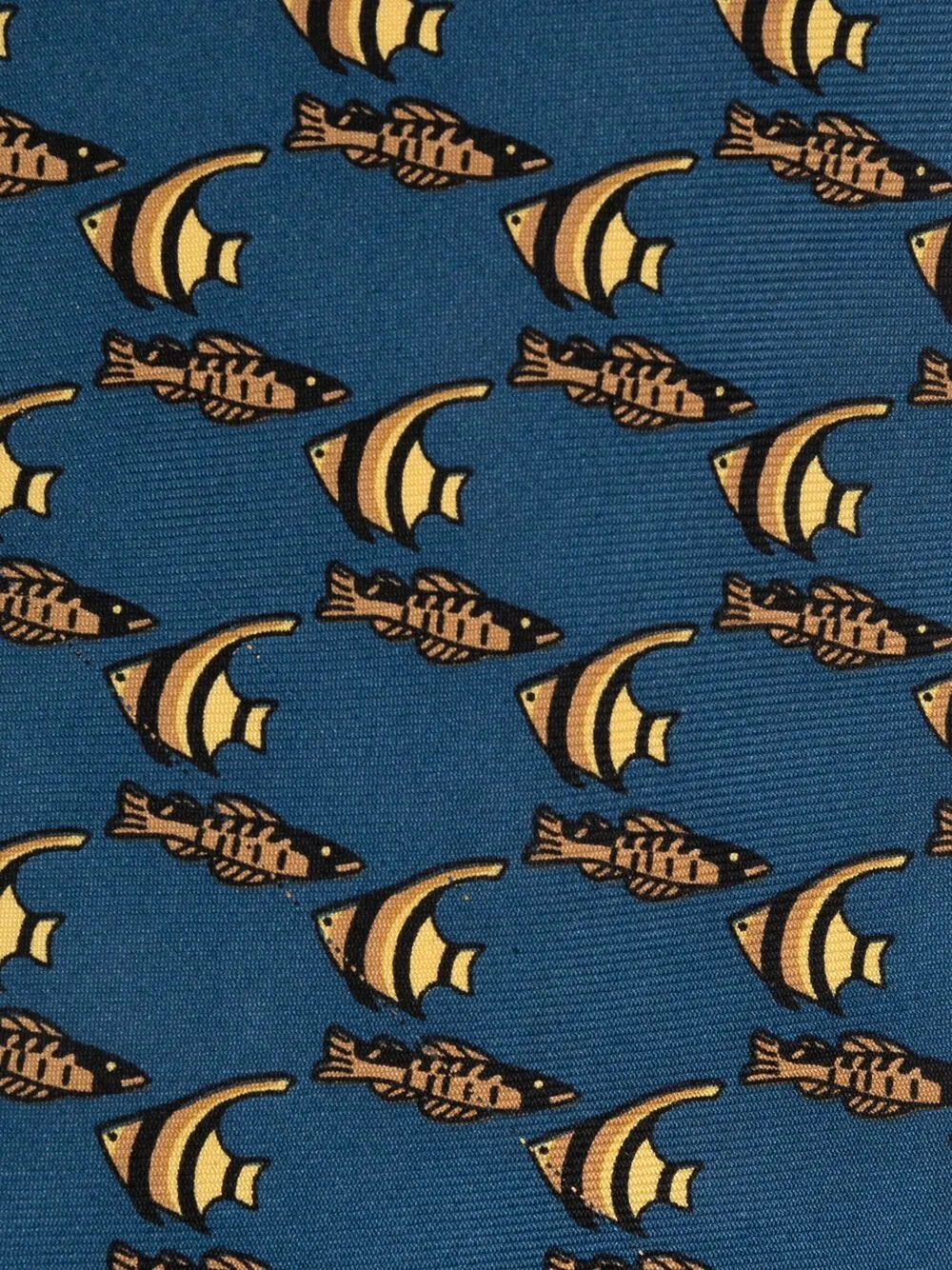 Image 2 of Hermès 2000s pre-owned fish print silk necktie