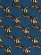 Hermès 2000s pre-owned fish print silk necktie
