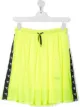 Image 1 of Diadora Junior TEEN logo-tape drawstring shorts