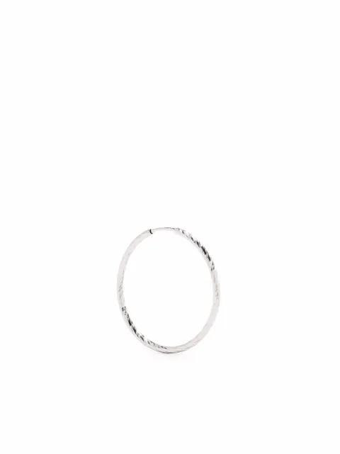 Maria Black arracada Liv 25 en oro blanco de 14kt