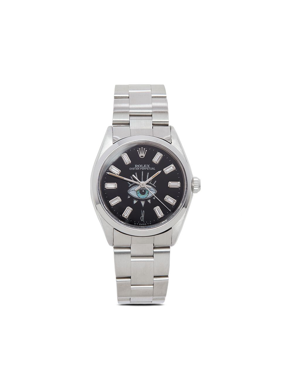 фото Jacquie aiche jacq a blk silv rolex 10 bgtte eye dia w