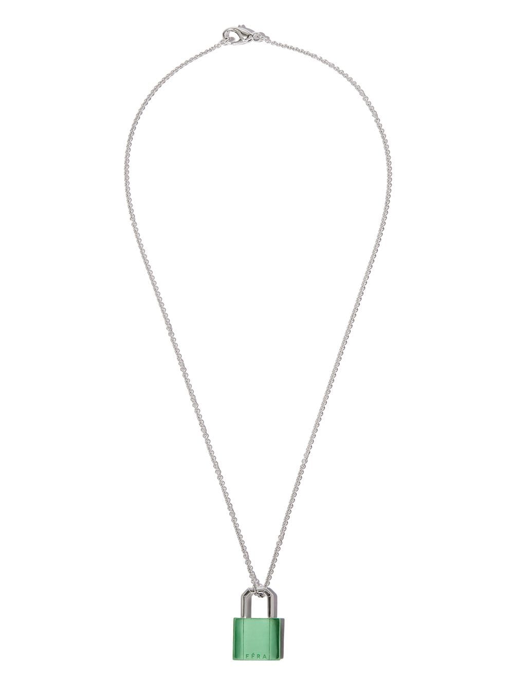 Versace padlock-charm logo-chain Necklace - Farfetch