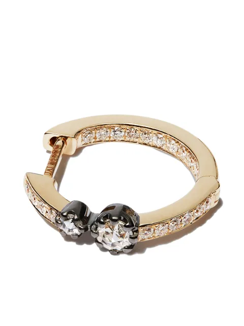 Jacquie Aiche 14kt yellow gold huggie single earring