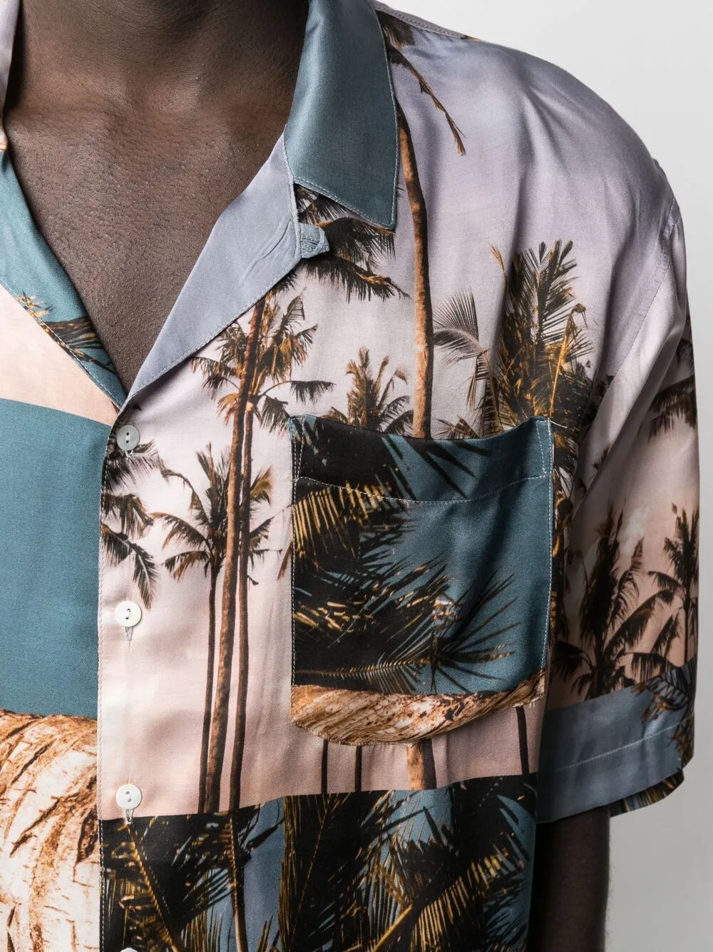 фото Mouty рубашка с принтом