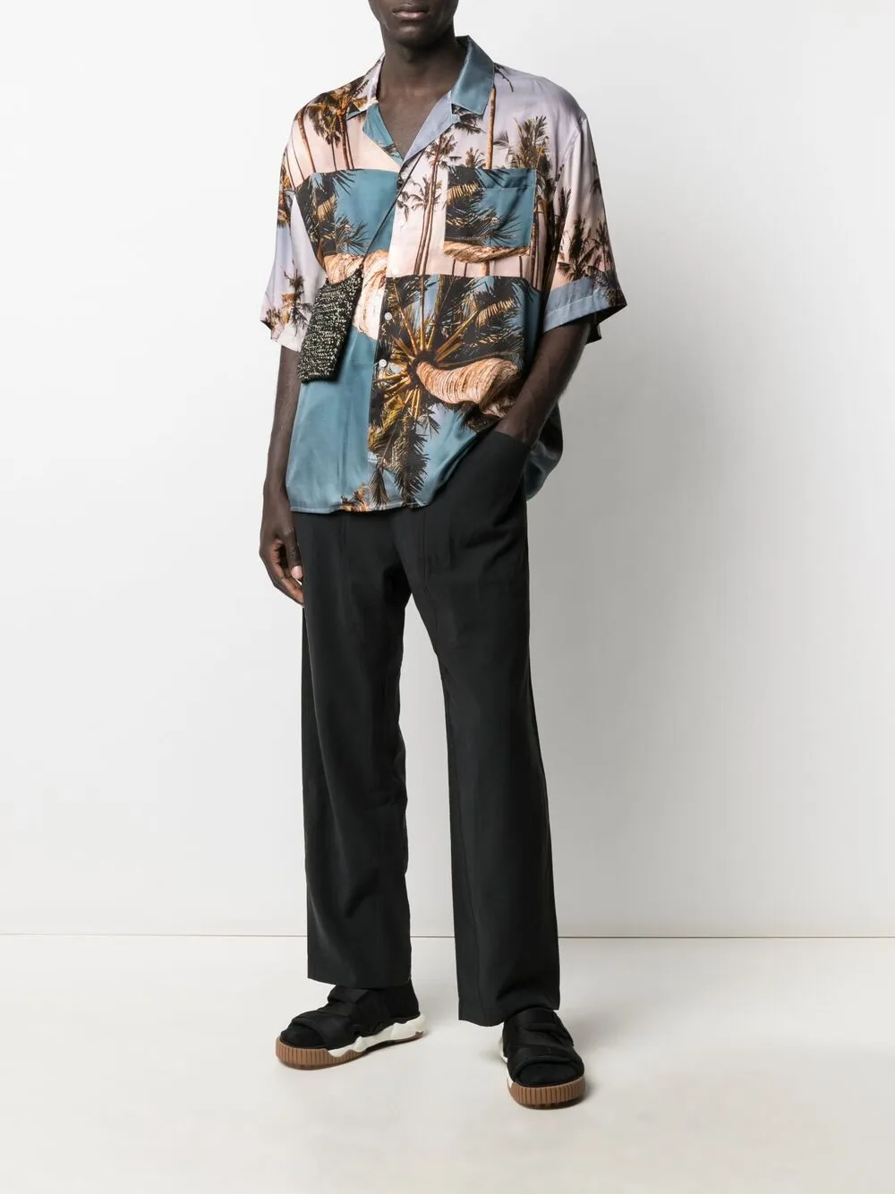 фото Mouty рубашка с принтом