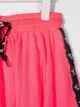 Diadora Junior logo-tape drawstring skirt