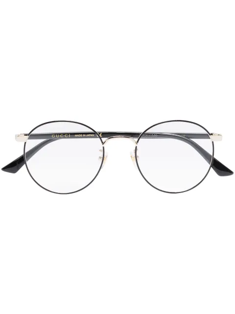 Gucci Eyewear Armação de óculos oval