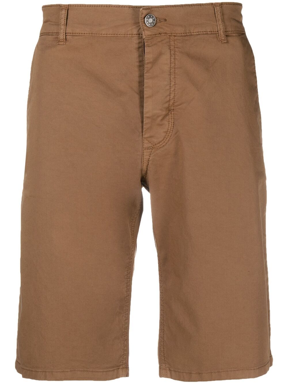 Daniele Alessandrini Straight-leg Shorts In Brown