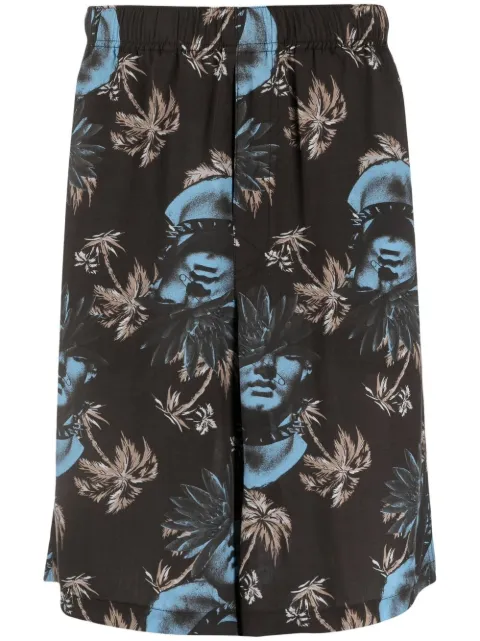 Undercover graphic-print bermuda shorts