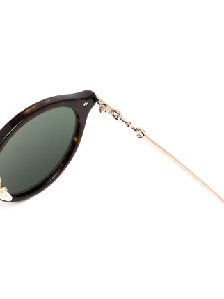 Horsebit pantos-frame sunglasses展示图