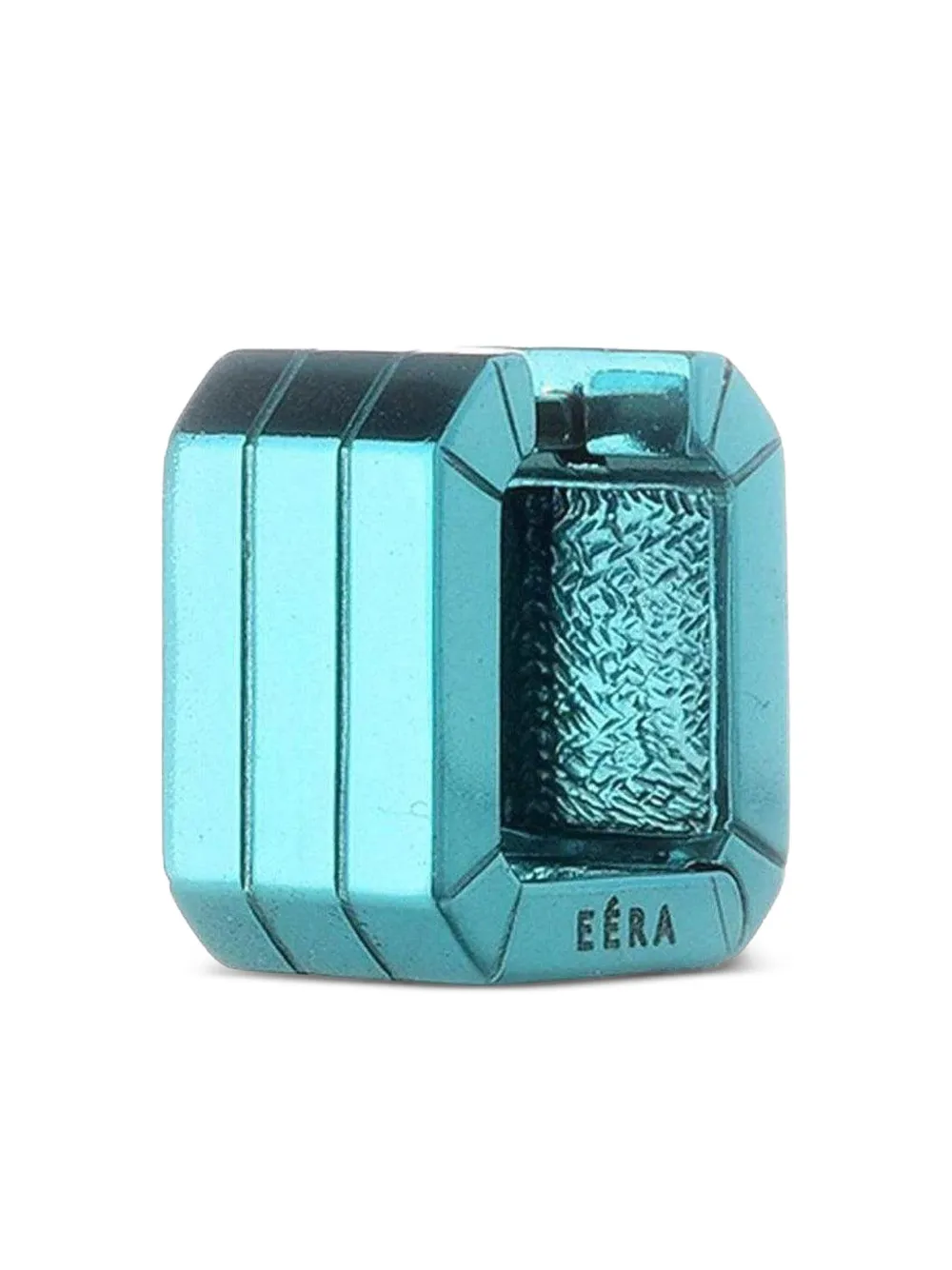 EÉRA 18K white gold square mini hoop | Silver | Image 1