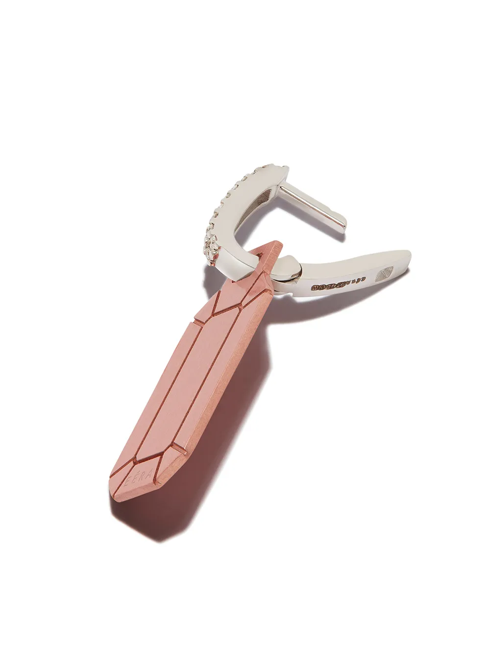 EÉRA 18kt witgouden oorbel - Zilver