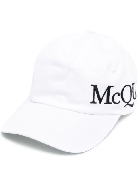 Alexander McQueen logo-embroidered baseball cap Men