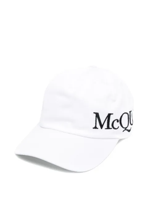Alexander McQueen logo-embroidered baseball cap