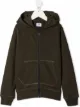 Image 1 of C.P. Company Kids contrast-trim zip-up hoodie
