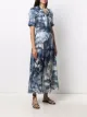 F.R.S For Restless Sleepers graphic-print belted shirtdress