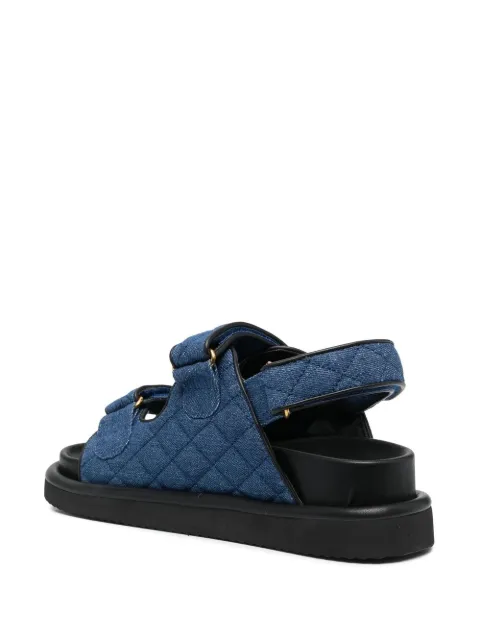kurt geiger denim sandals