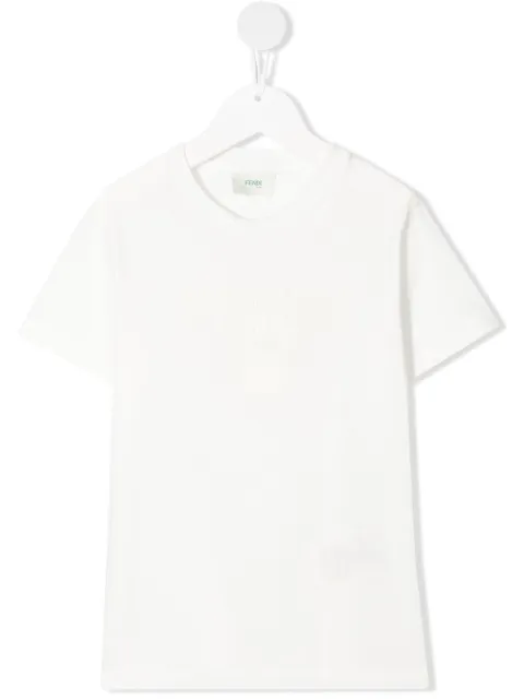 Fendi Kids logo-lettering T-shirt