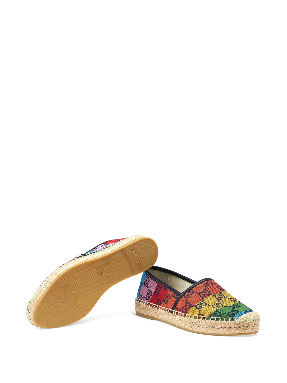 Gucci GG Multicolour Espadrilles - Farfetch