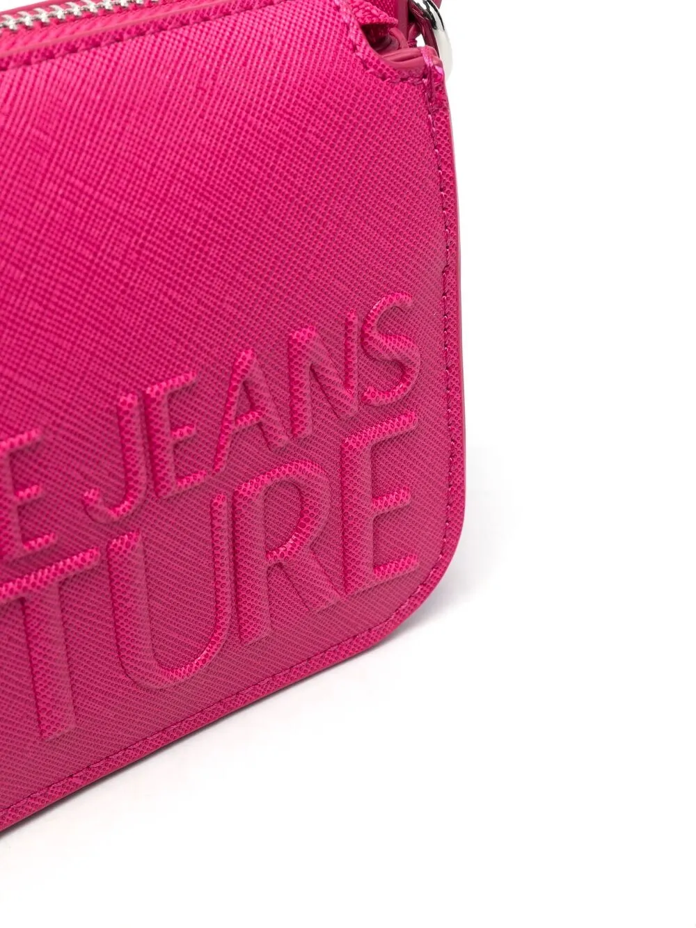 фото Versace jeans couture сумка на плечо с тисненым логотипом